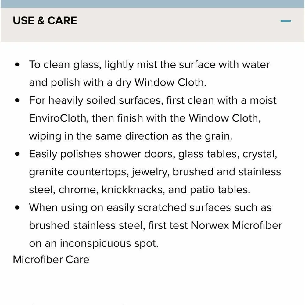 Norwex Windows Window Cloth NWT - Picture 8 of 11